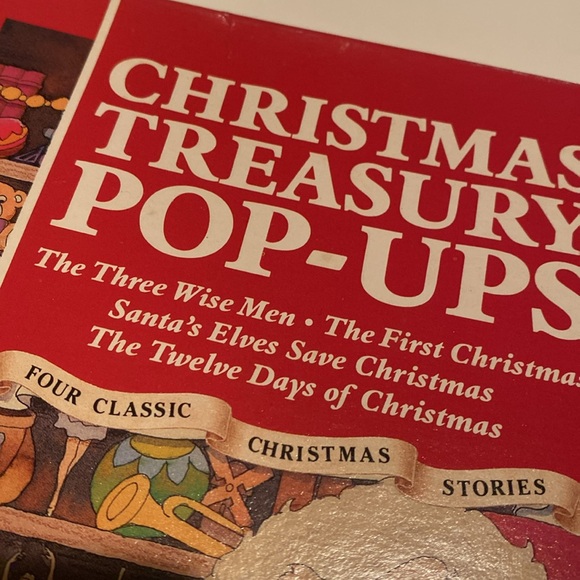 NIB & Vintage 1991 Christmas Treasury, Set of 4 Pop-up Classic Books - Picture 6 of 6